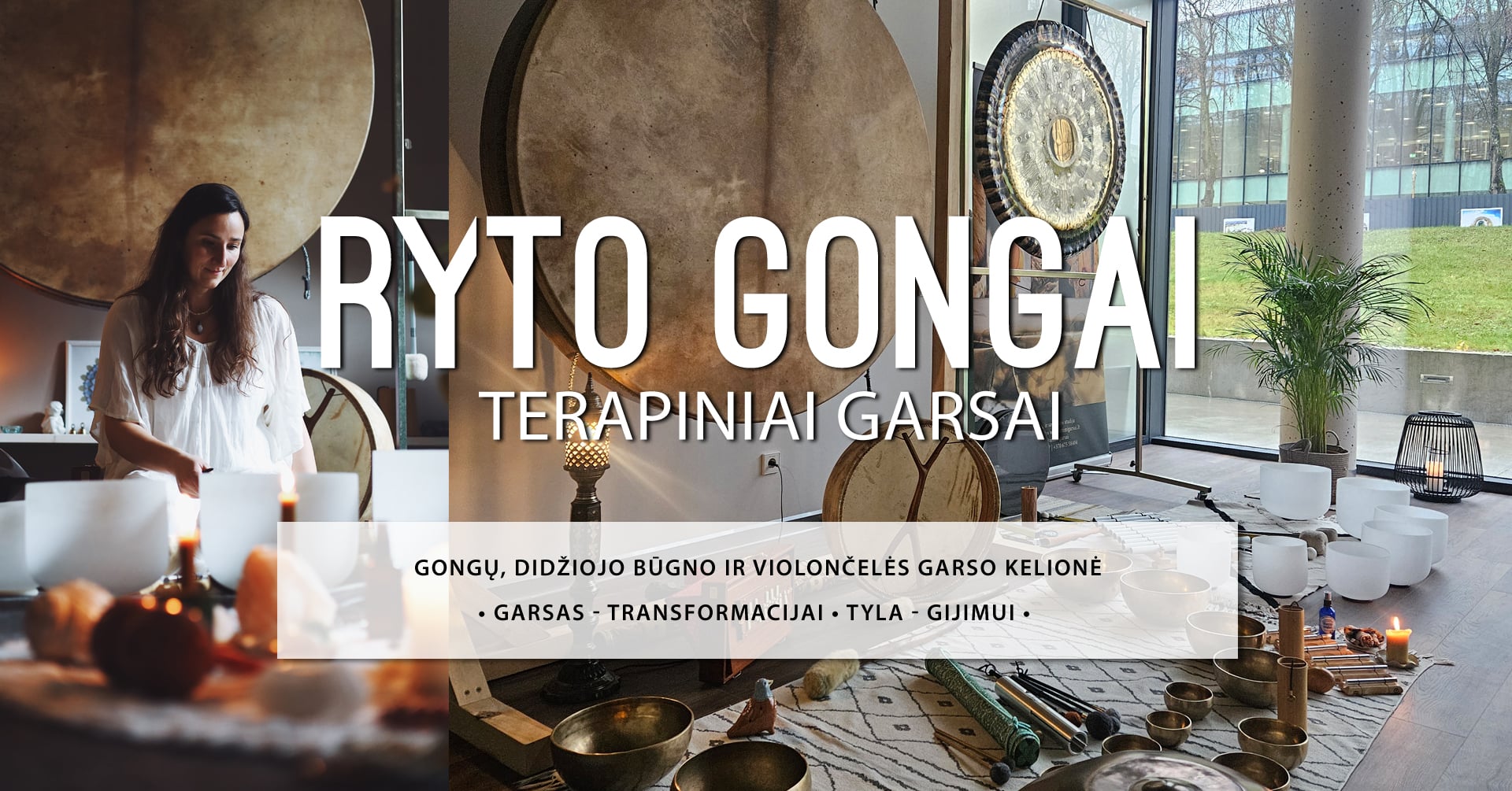 RYTO GONGAI - terapiniai garsai dienos pradžiai Ąžuolyne
