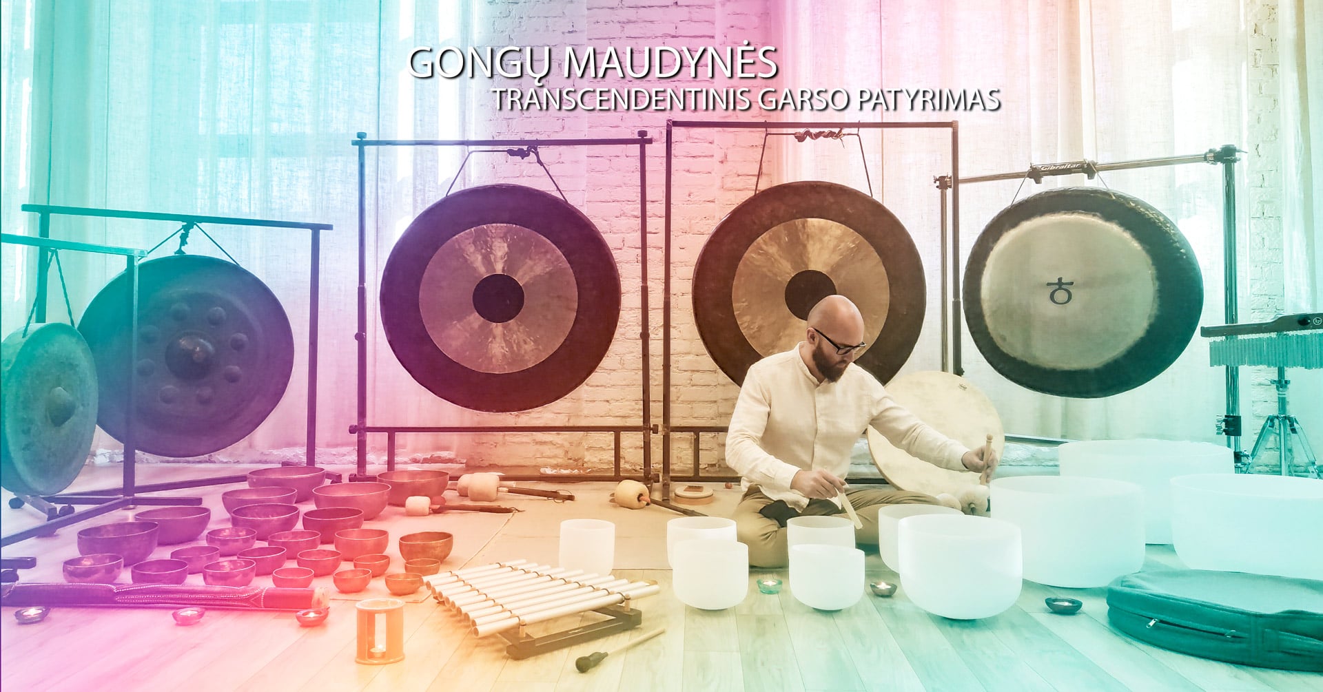 Transcendentinis Garso Patyrimas - Gongų Maudynės Kaune