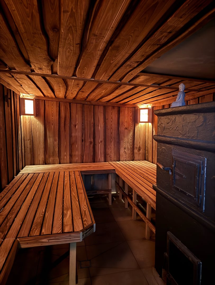 Ritualinė sauna su gongais