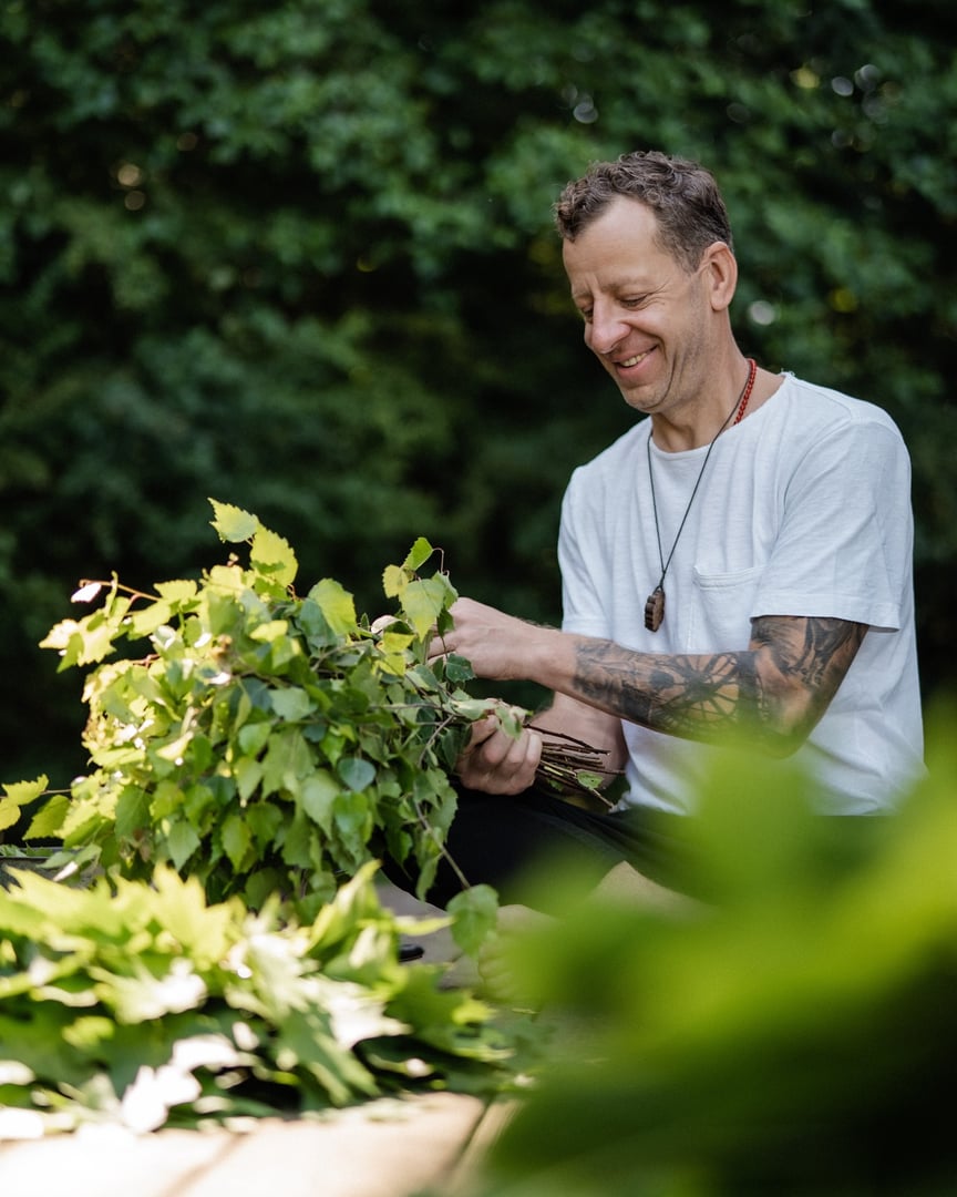 Ritualinė sauna su gongais