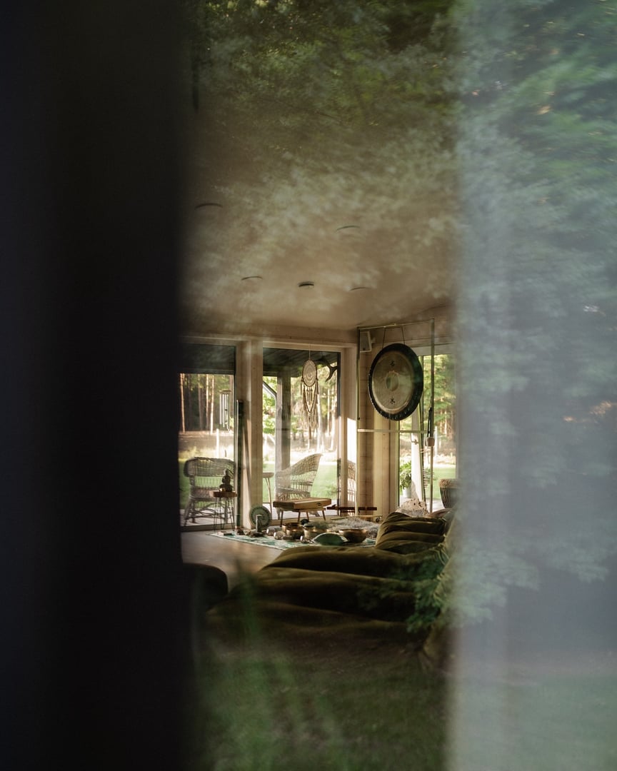 Ritualinė sauna su gongais