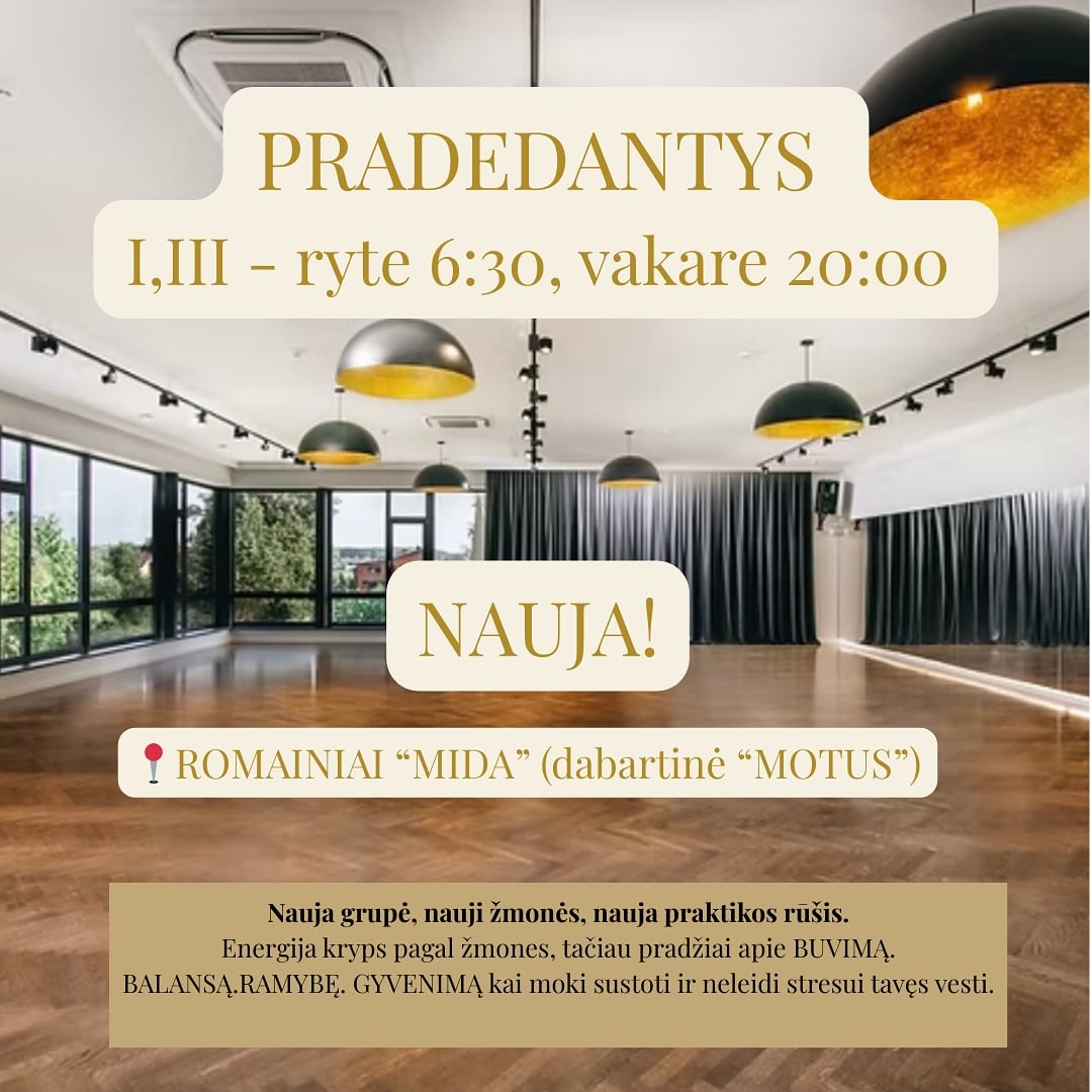 Joga pradedantiesiems