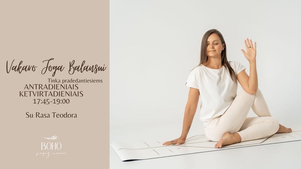 VAKARO JOGA BALANSUI