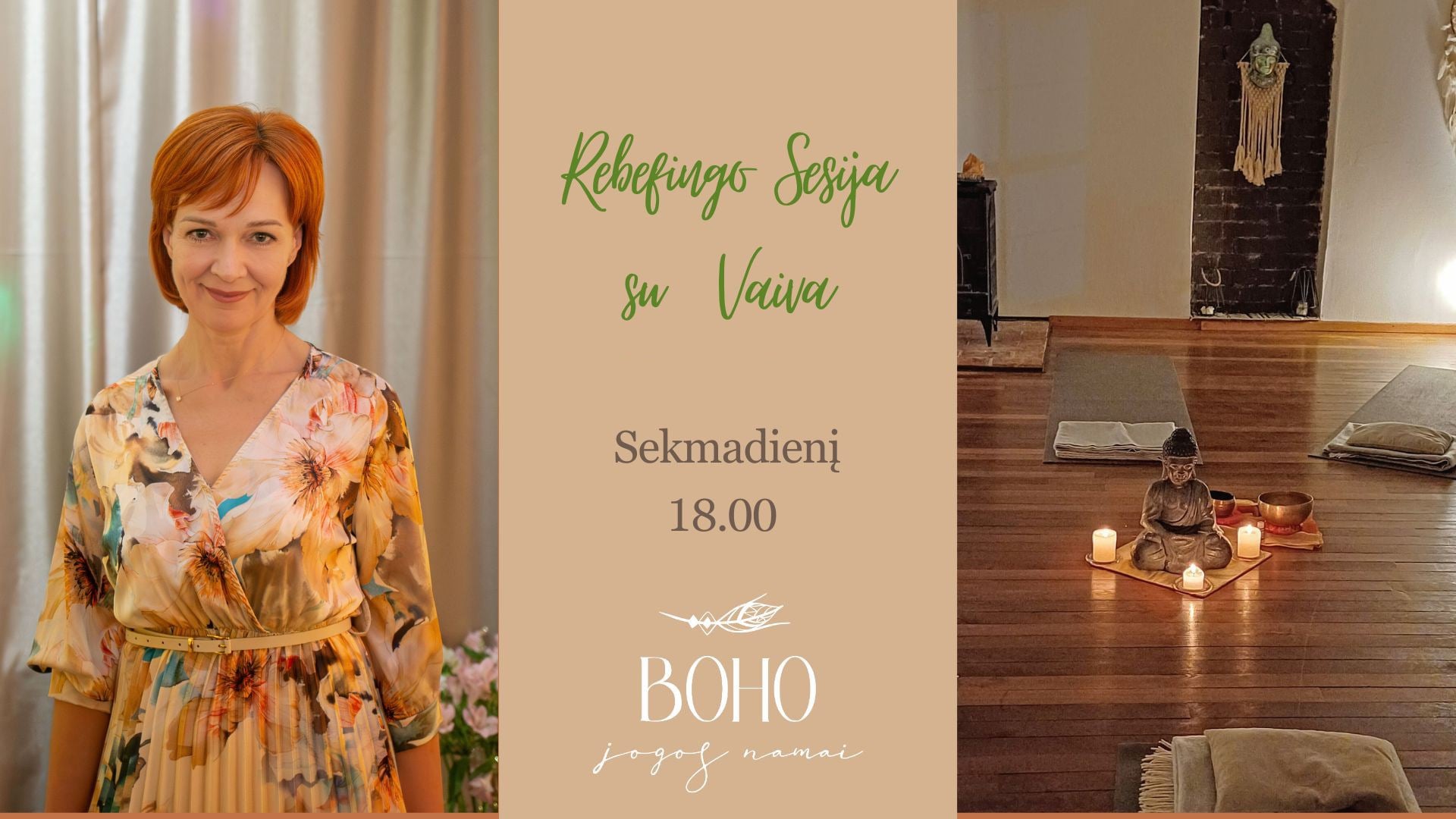 Rebefingo/ Sąmoningo kvėpavimo sesija