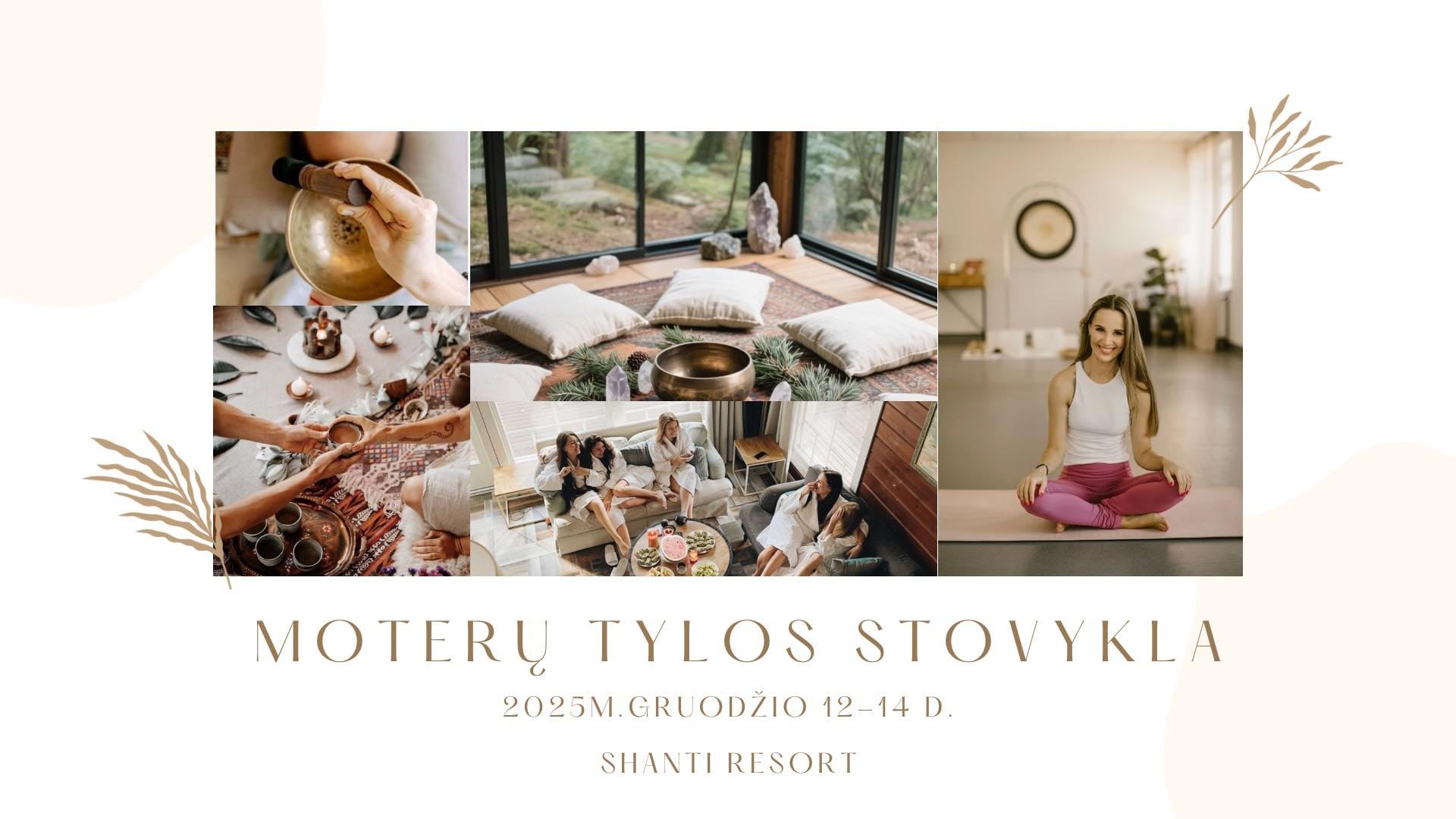 Moterų tylos stovykla „Įsiklausymas į SAVE“ su Meda