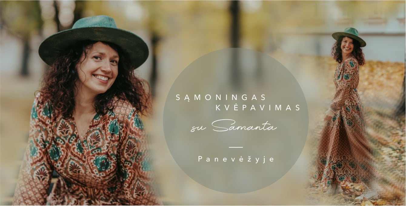 Sąmoningas kvėpavimas su Samanta Panevėžyje