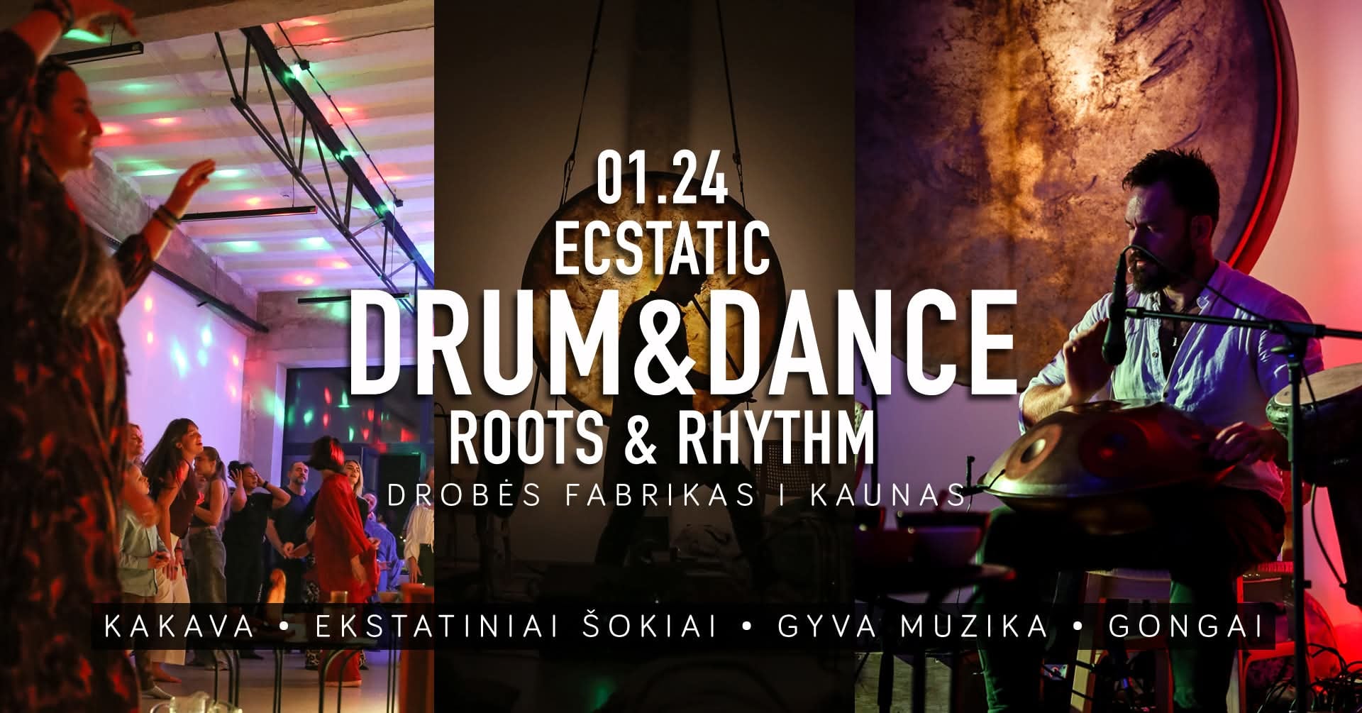 Ecstatic Drum&Dance – ROOTS & RHYTHM