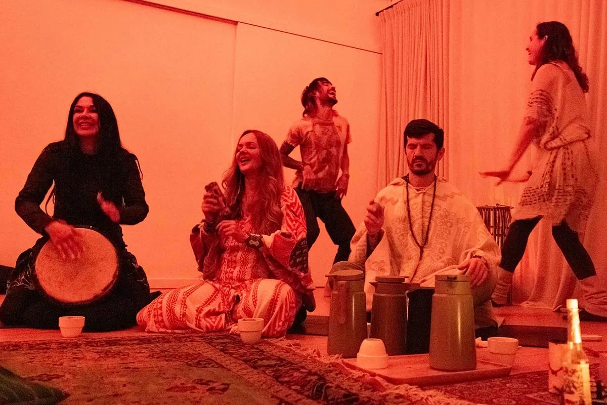 Bufo Alvarius ceremonija Barselonoje, Ispanijoje