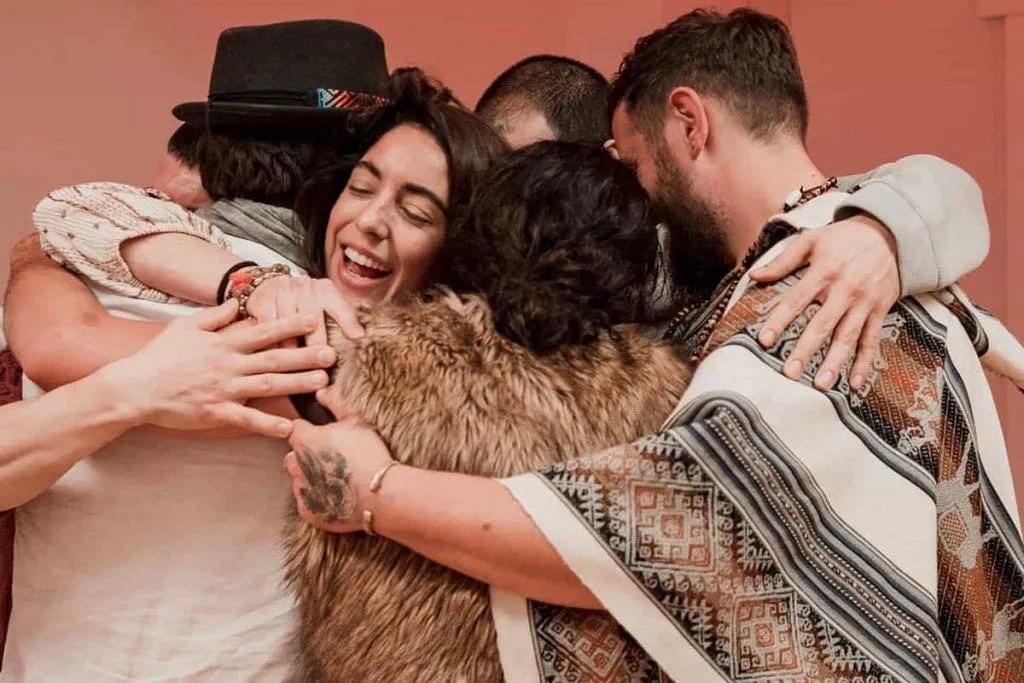 Gydomųjų stebuklingųjų grybų ceremonija Barselonoje, Ispanijoje