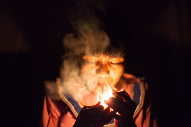 Ajahuaskos retritas ir pagrindinis augalas