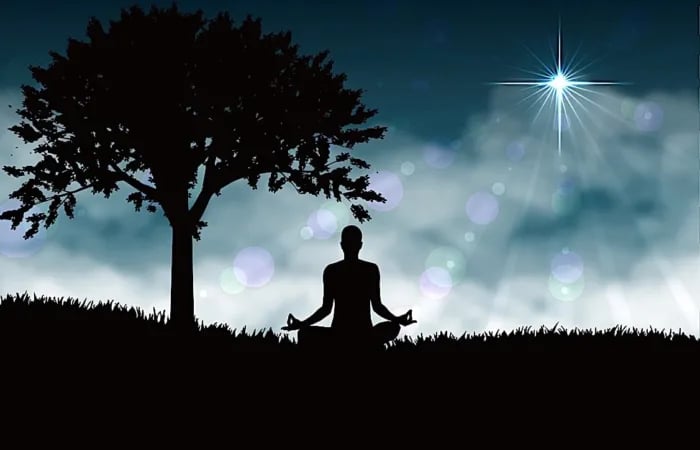 4 dienų Naujojo Mėnulio stebėjimas / Tylioji joga, pranajamas ir meditacija