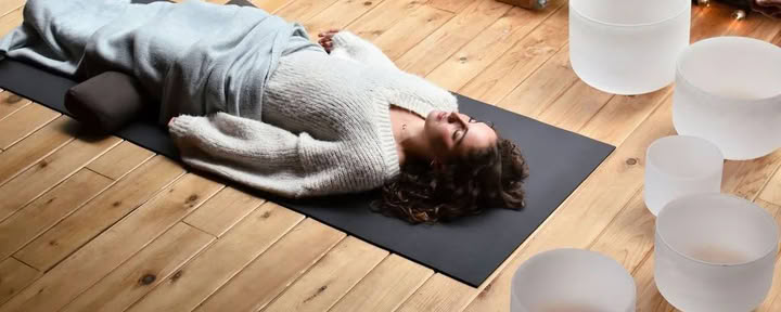 Rudens lygiadienis Yin + krištolinių dubenų garso terapija | Nectar Yoga