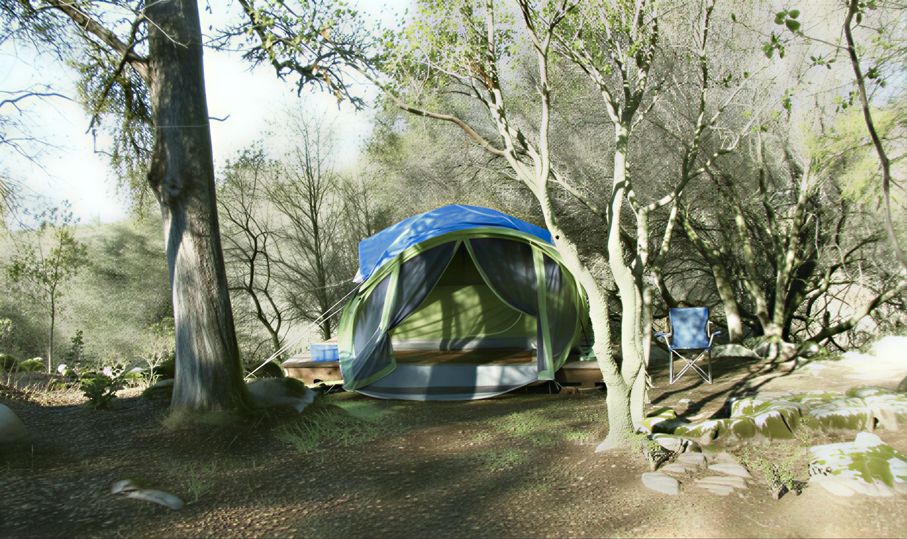 Prana, pranajama ir Yuba River
