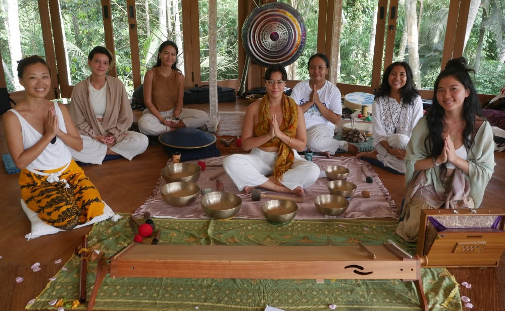 Garso terapijos mokymai Bali