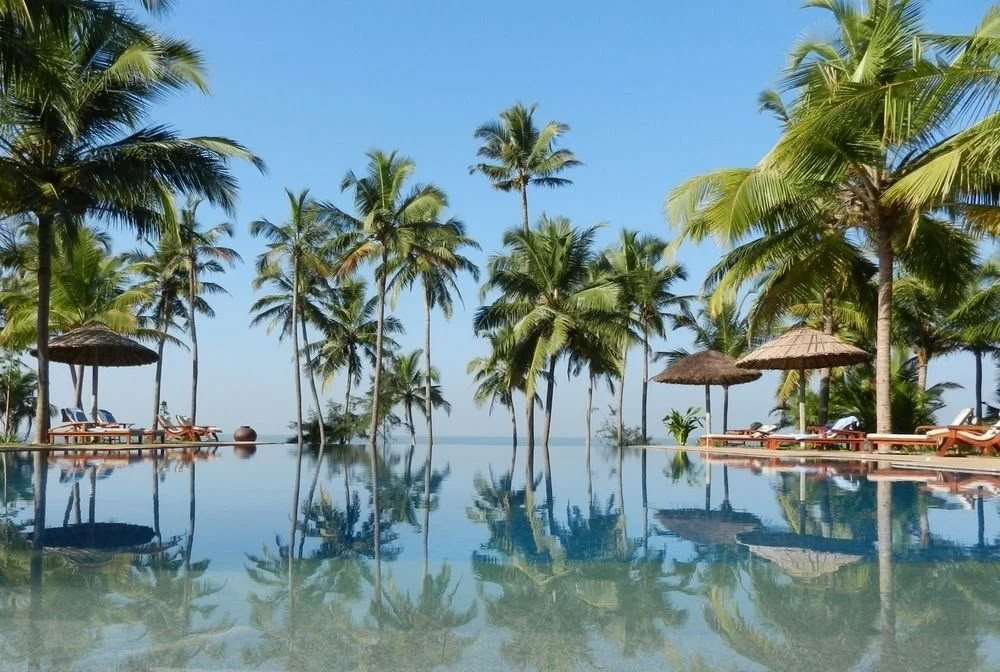 Joga ir ajurveda retritas, Kerala, Indija