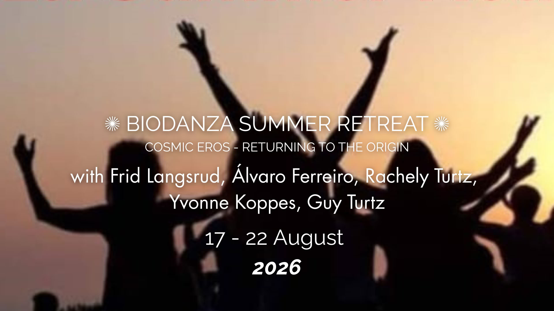 BIODANZA VASAROS RETRITAS