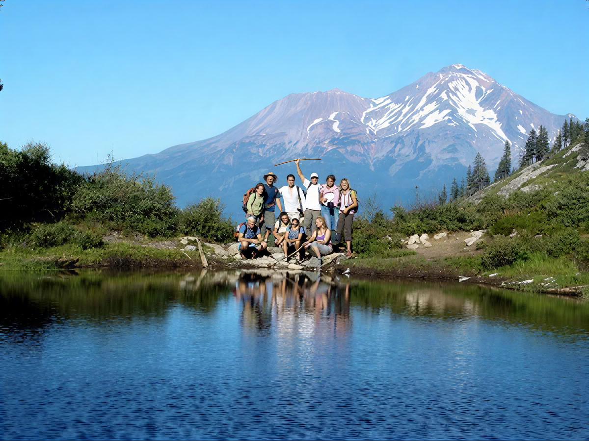 Aukščiausios klasės Mount Shasta retritai