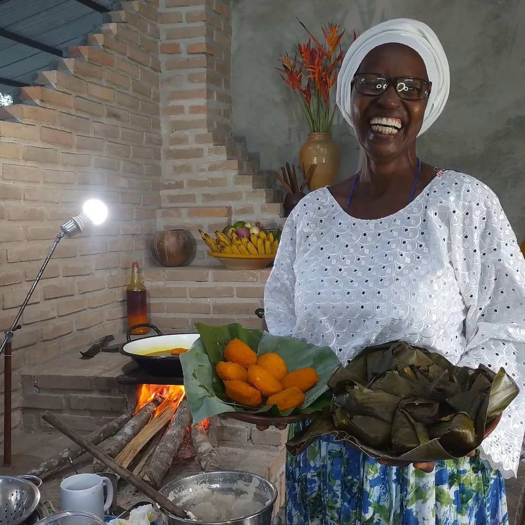 Afro brazilų kulinarinė kelionė gaminant maistą