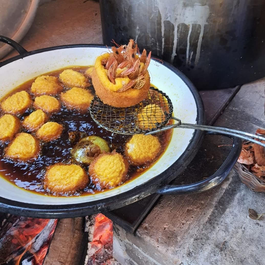 Afro brazilų kulinarinė kelionė gaminant maistą