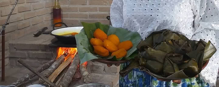Afro brazilų kulinarinė kelionė gaminant maistą