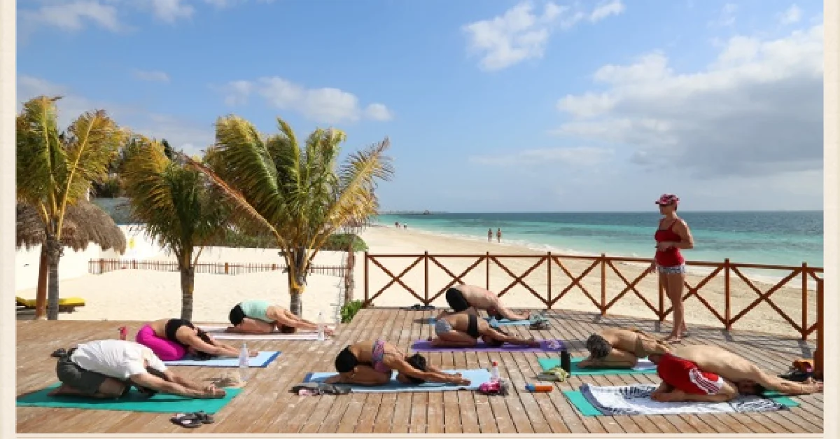 Meksikos jogos retritas su Hot Yoga House