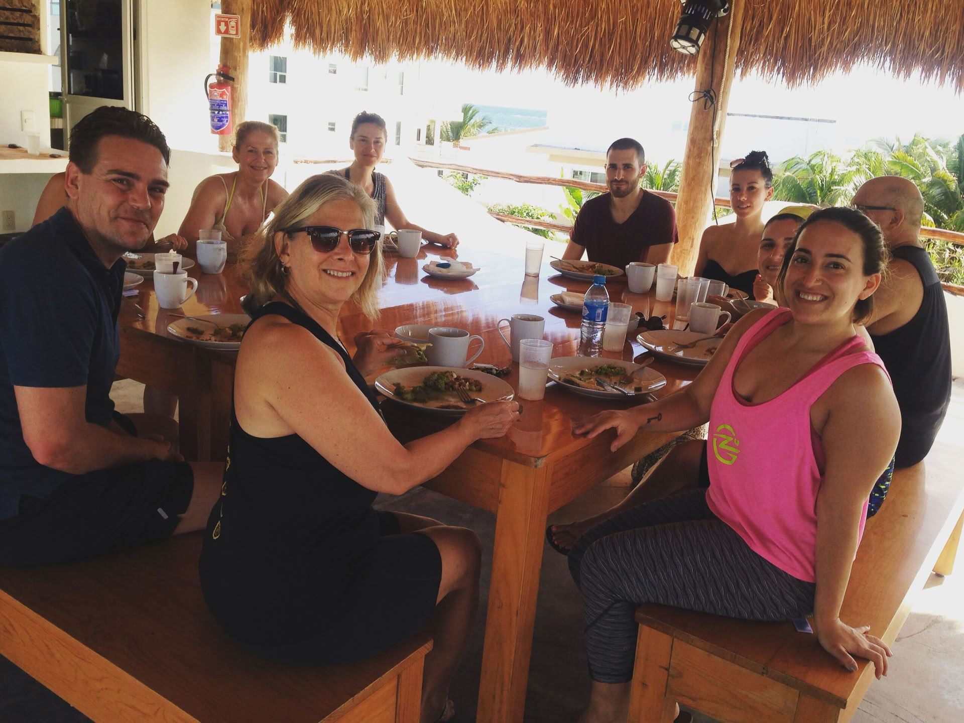 Meksikos jogos retritas su Hot Yoga House