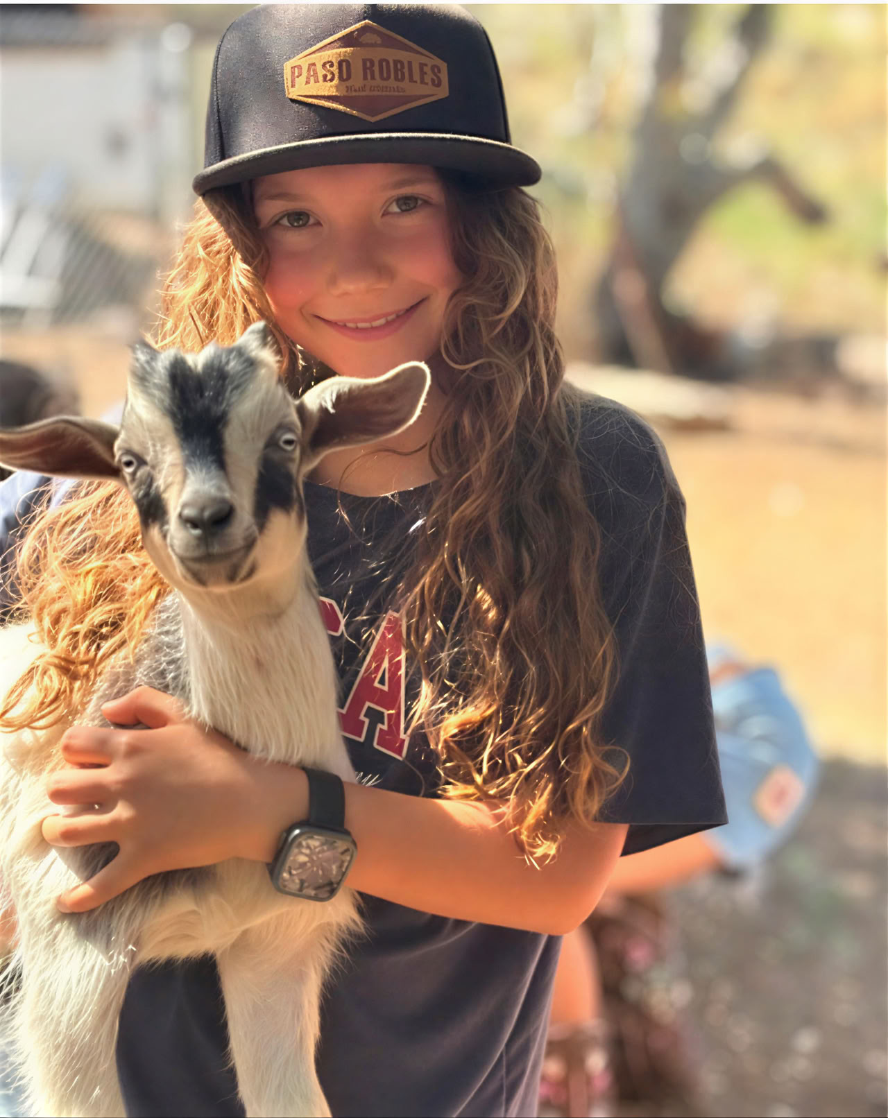 Žaidimai su ožkiukais ir ūkio gyvūnais „Splitrock Farm Critter Camp“
