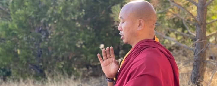 „Shamatha–dėmesingo buvimo praktika Mahamudros tradicijoje su Khenpo Karma Tenkyong“
