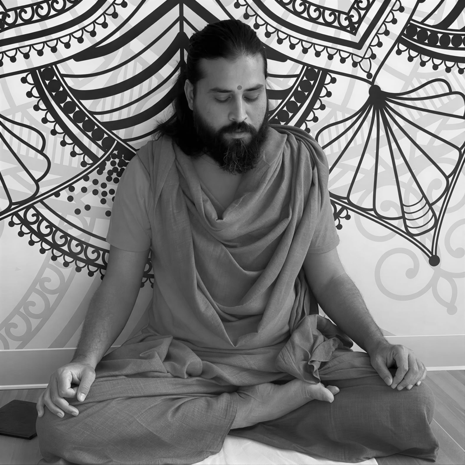50 valandų meditacijos ir pranajamos (sąmoningas kvėpavimas) meistriškumo kursas (YACEP) HIBRIDINIS