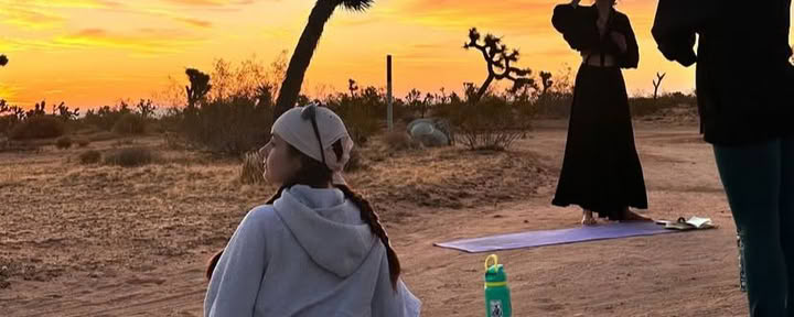 15 dienų RYT200 programa Joshua Tree, Kalifornijoje