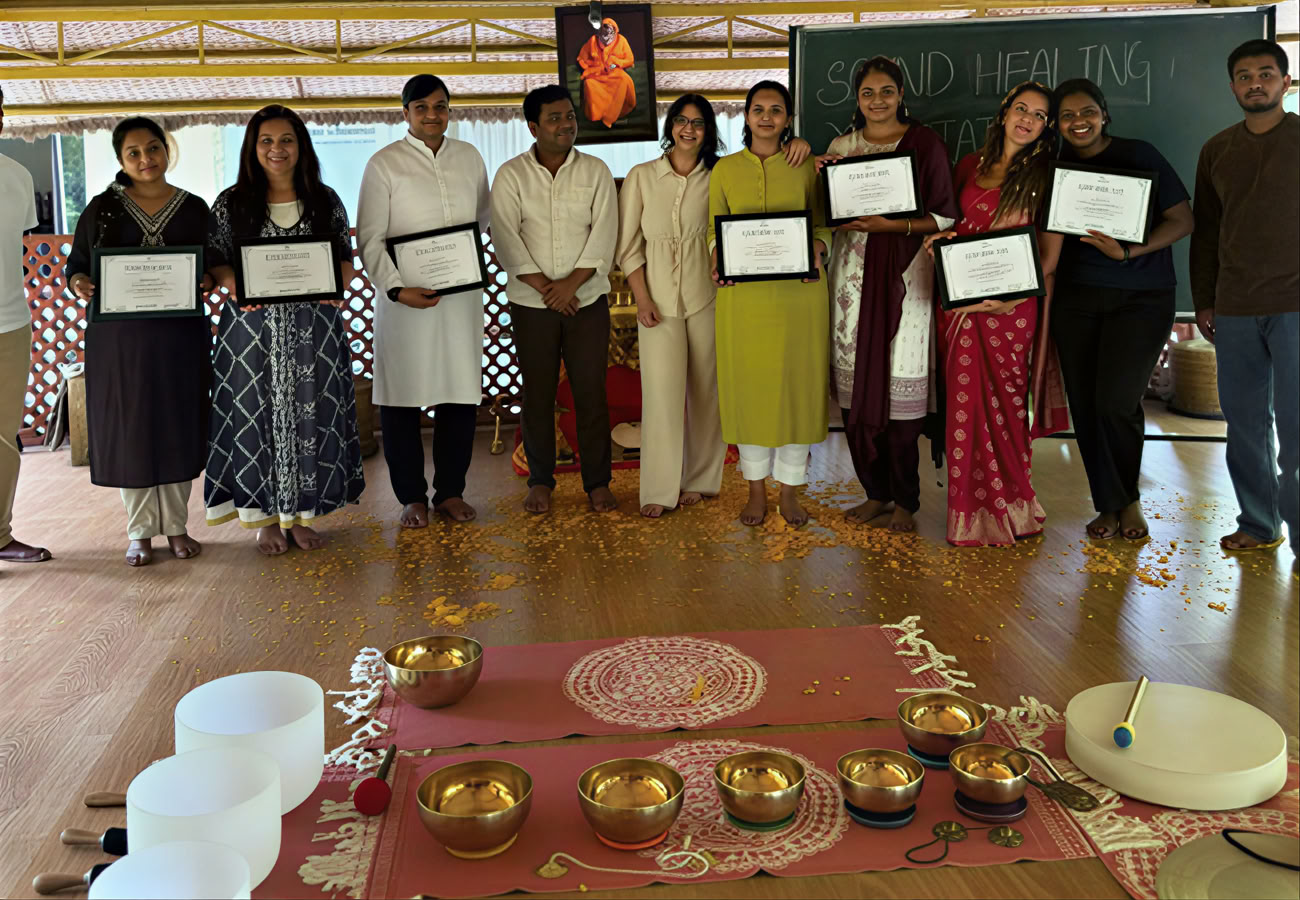 Garso terapijos meditacijos kursas Mysore