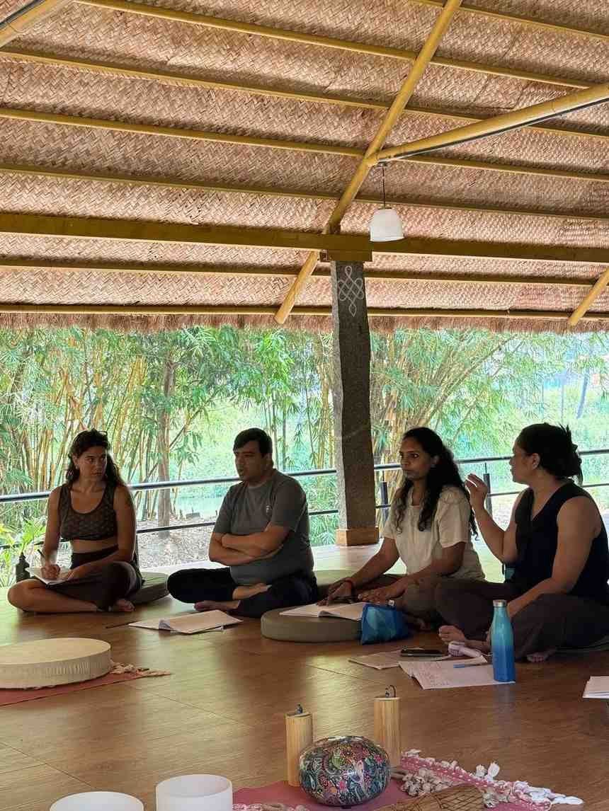Garso terapijos meditacijos kursas Mysore