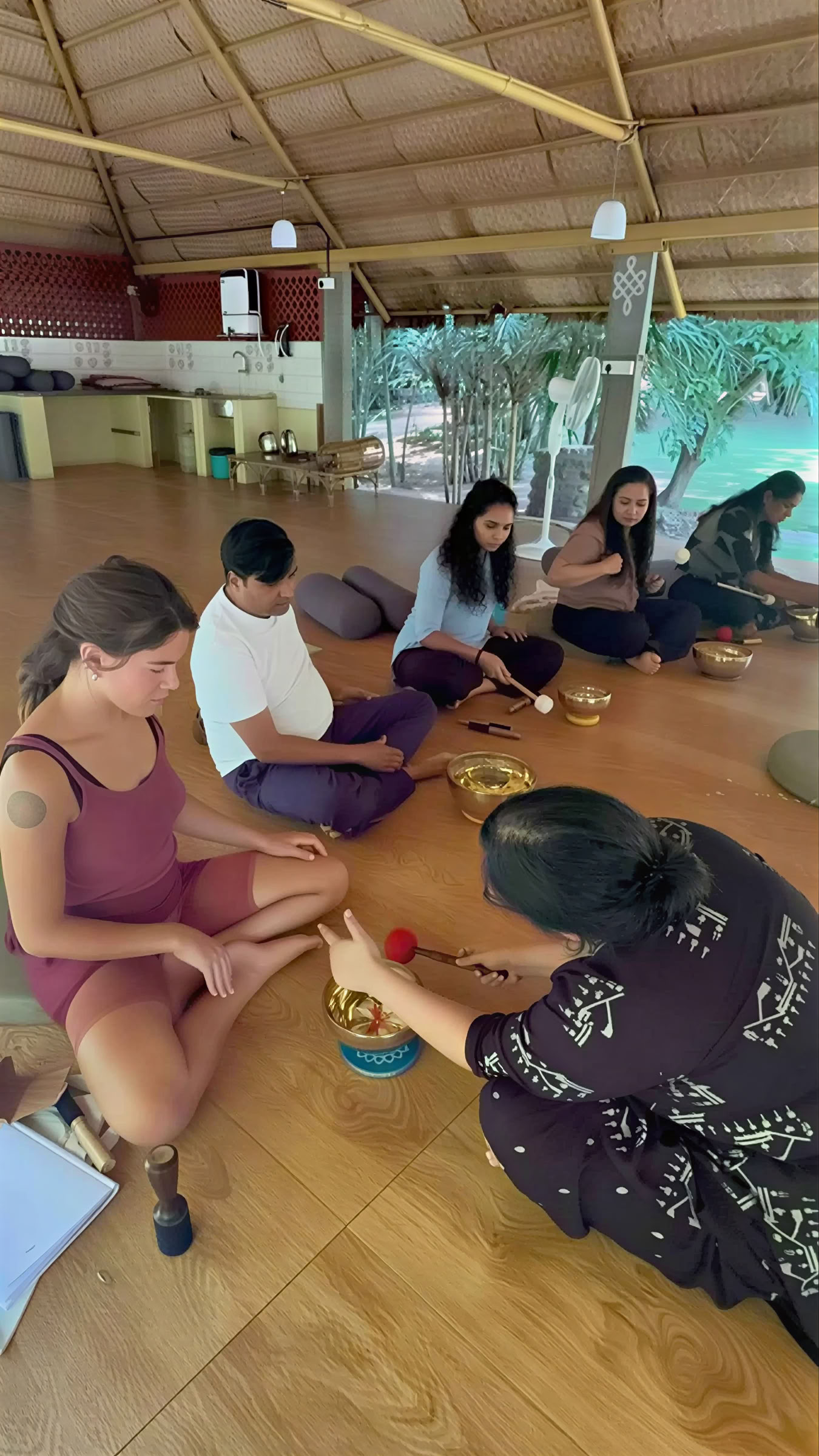 Garso terapijos meditacijos kursas Mysore
