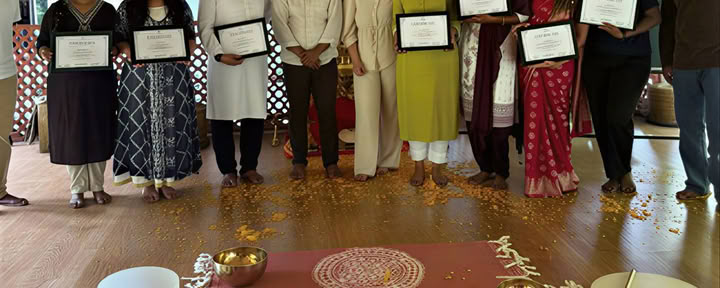 Garso terapijos meditacijos kursas Mysore