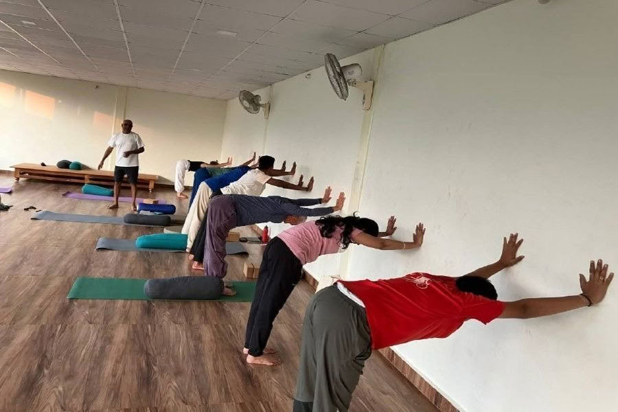 300 valandų jogos mokytojų rengimo kursas Mysoreʼe