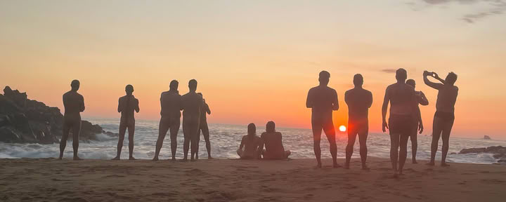Open Heart - Vyrų retritas Zipolite, Meksika, 2027 m. sausio 22–29 d.