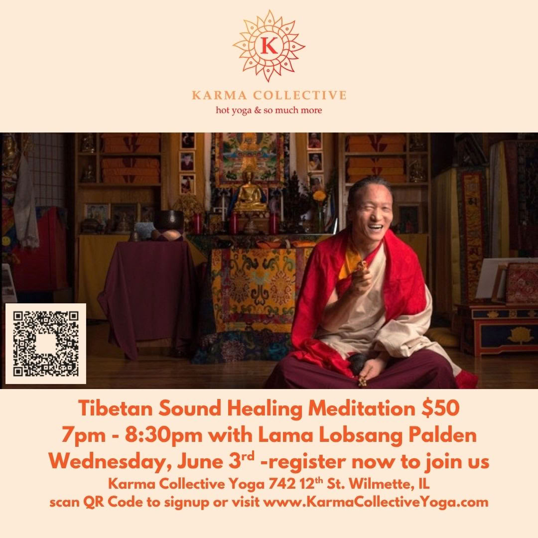 Tibetietiška garso terapijos meditacija su Lama Lobsang Palden