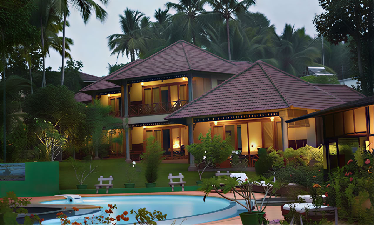 Aanandakosha ajurvedos retritas, Kovalam