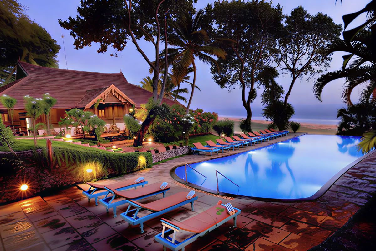 Aanandakosha ajurvedos retritas, Kovalam