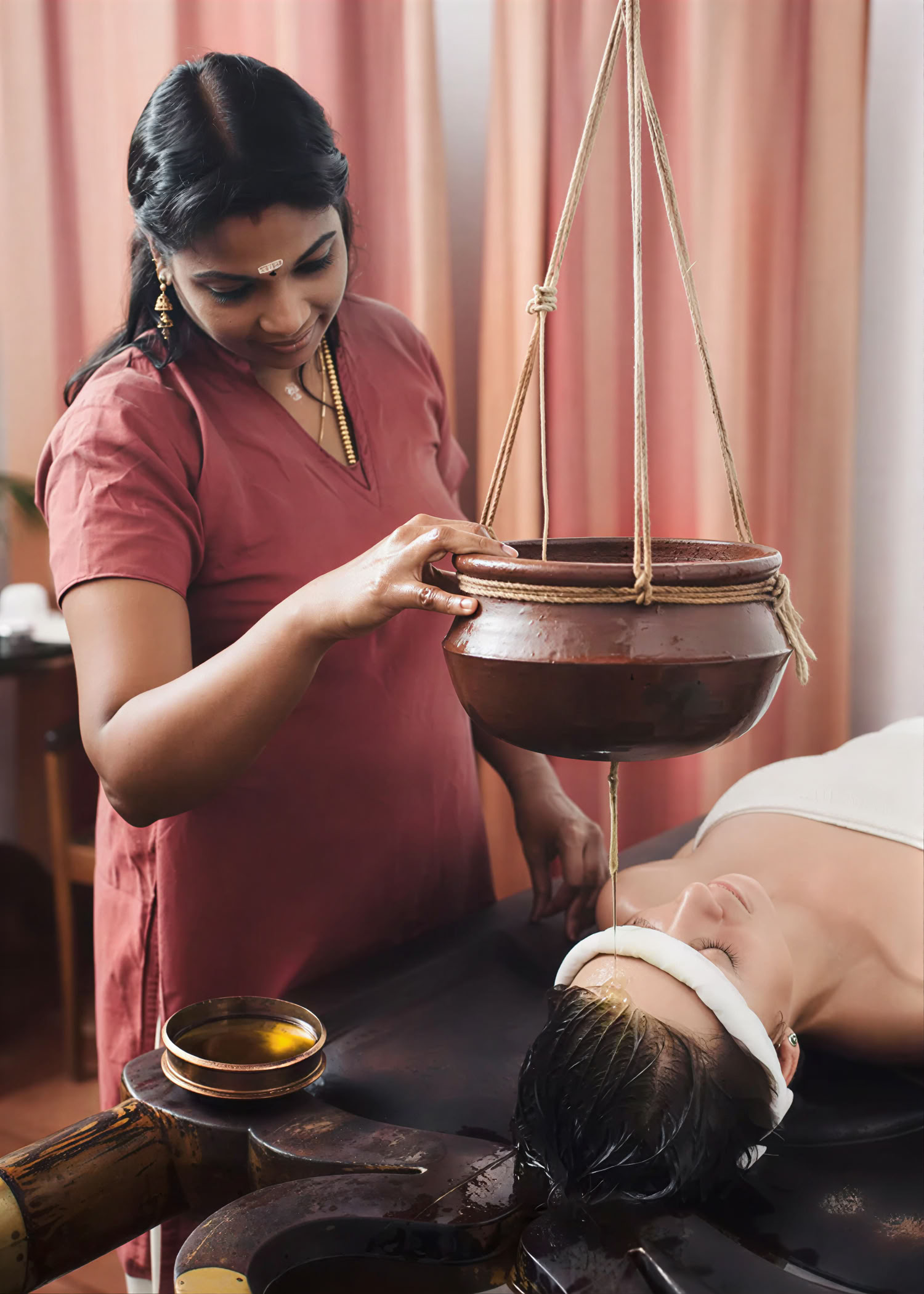 Aanandakosha ajurvedos retritas, Kovalam