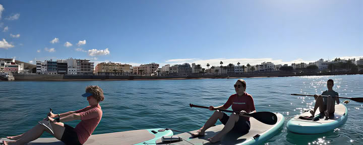 SUP Fit Joga Gran Kanarijoje
