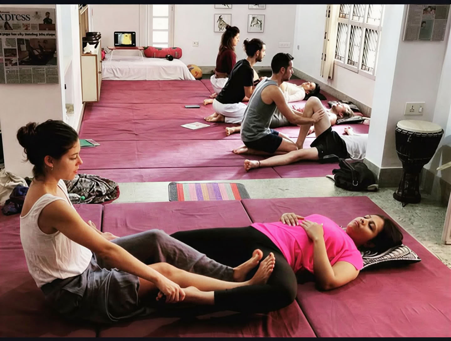 Joga Mardhana kūno terapijos mokymai ir įsitraukimas