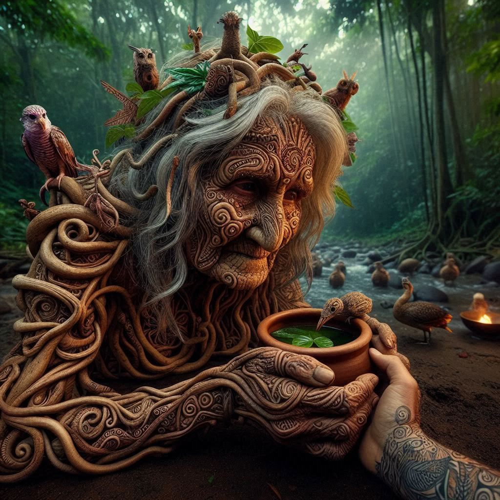 Retritas su ayahuasca ir Bufo Alvarius
