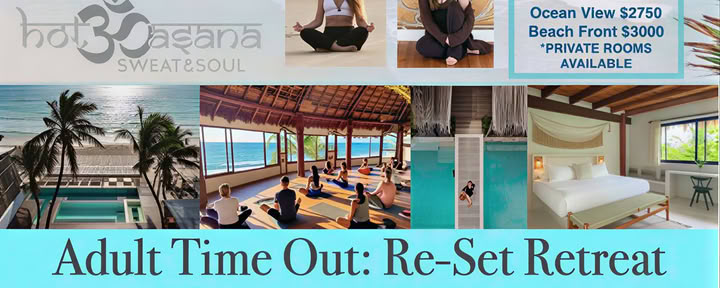 Joga retritas Tulum, Meksikoje