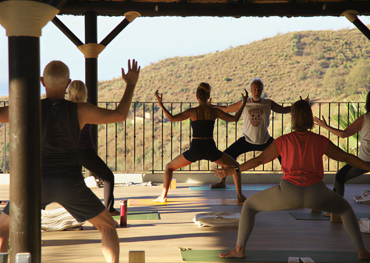 Iyengar jogos retritas su Simon Turner