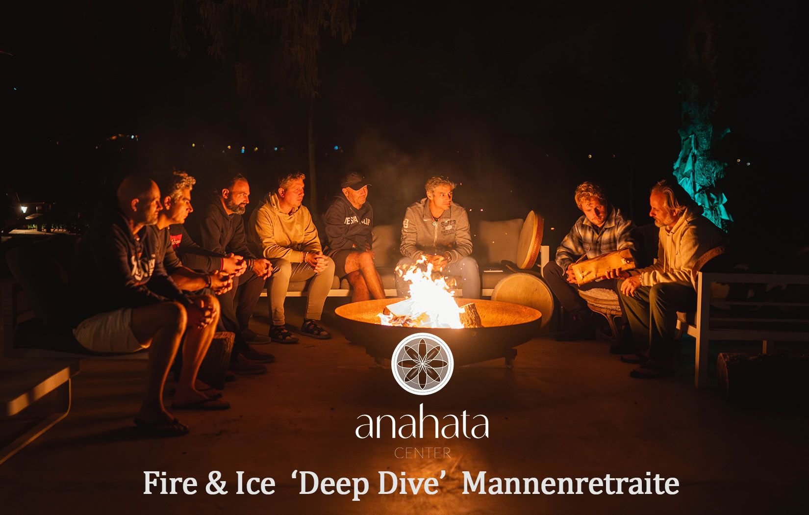 Vyrų retritas: ugnies ir ledo „giluminis pasinerimas“