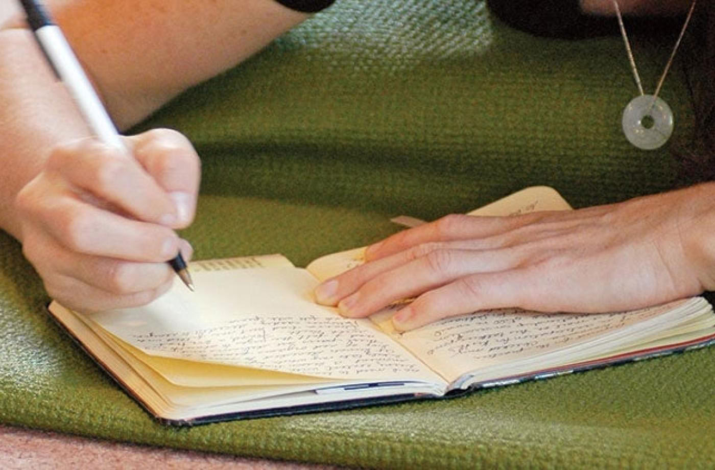 Didysis susipainiojimo išnarpliojimas: kontempliatyvaus rašymo įsitraukimas