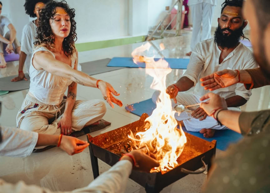7 dienų kundalini jogos retritas Rišikeše