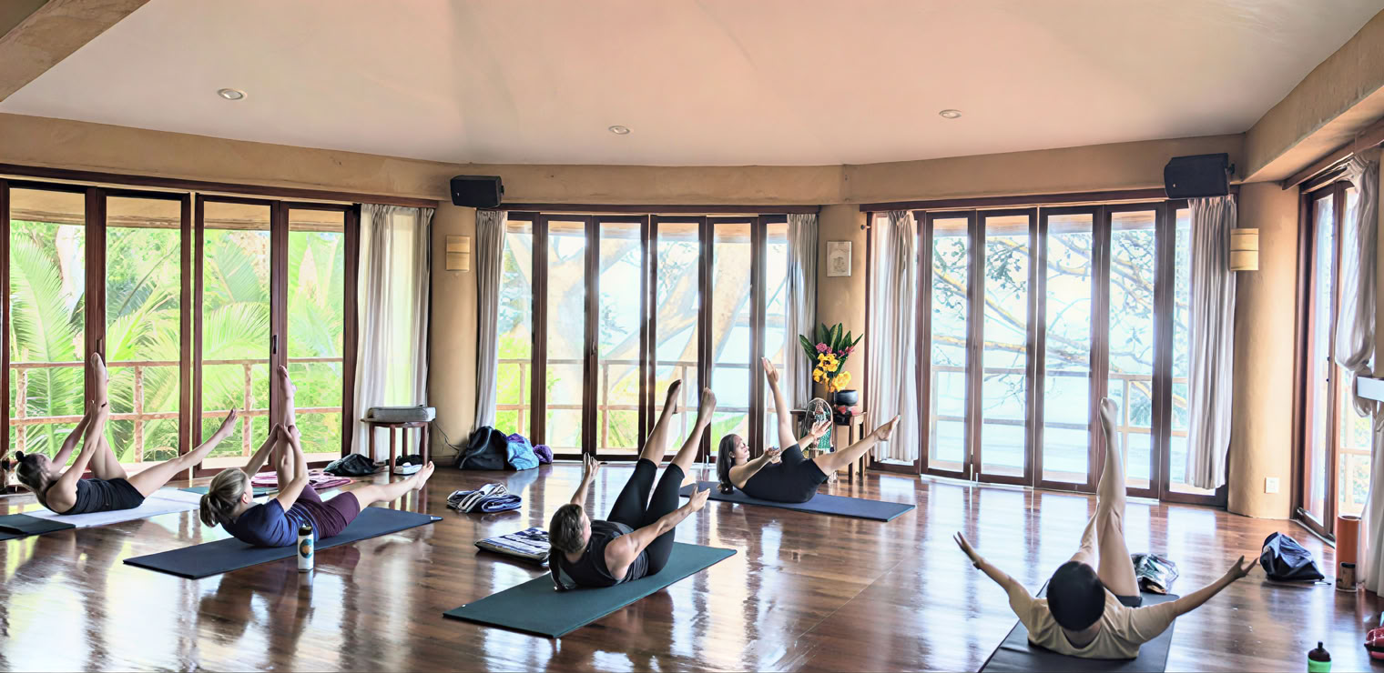 Pilatesas rojuje: mėgaukitės kiekviena akimirka