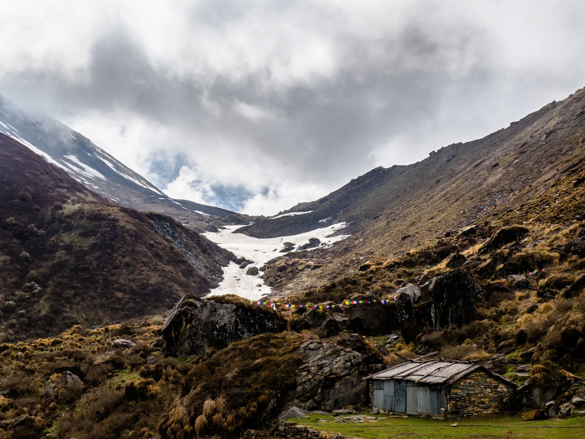Annapurnos bazinė stovykla